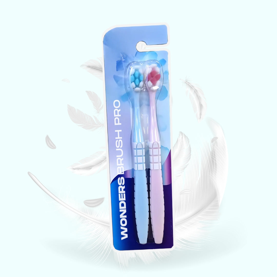 Wonders Brush Pro - זוג מברשות רכות פרימיום
